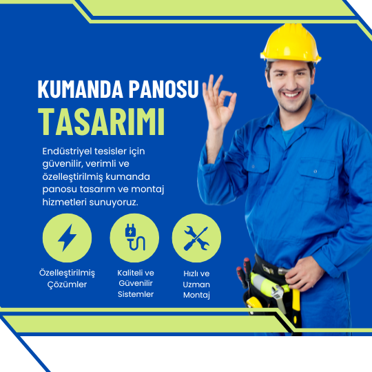 Kumanda panosu tasarım Bursa