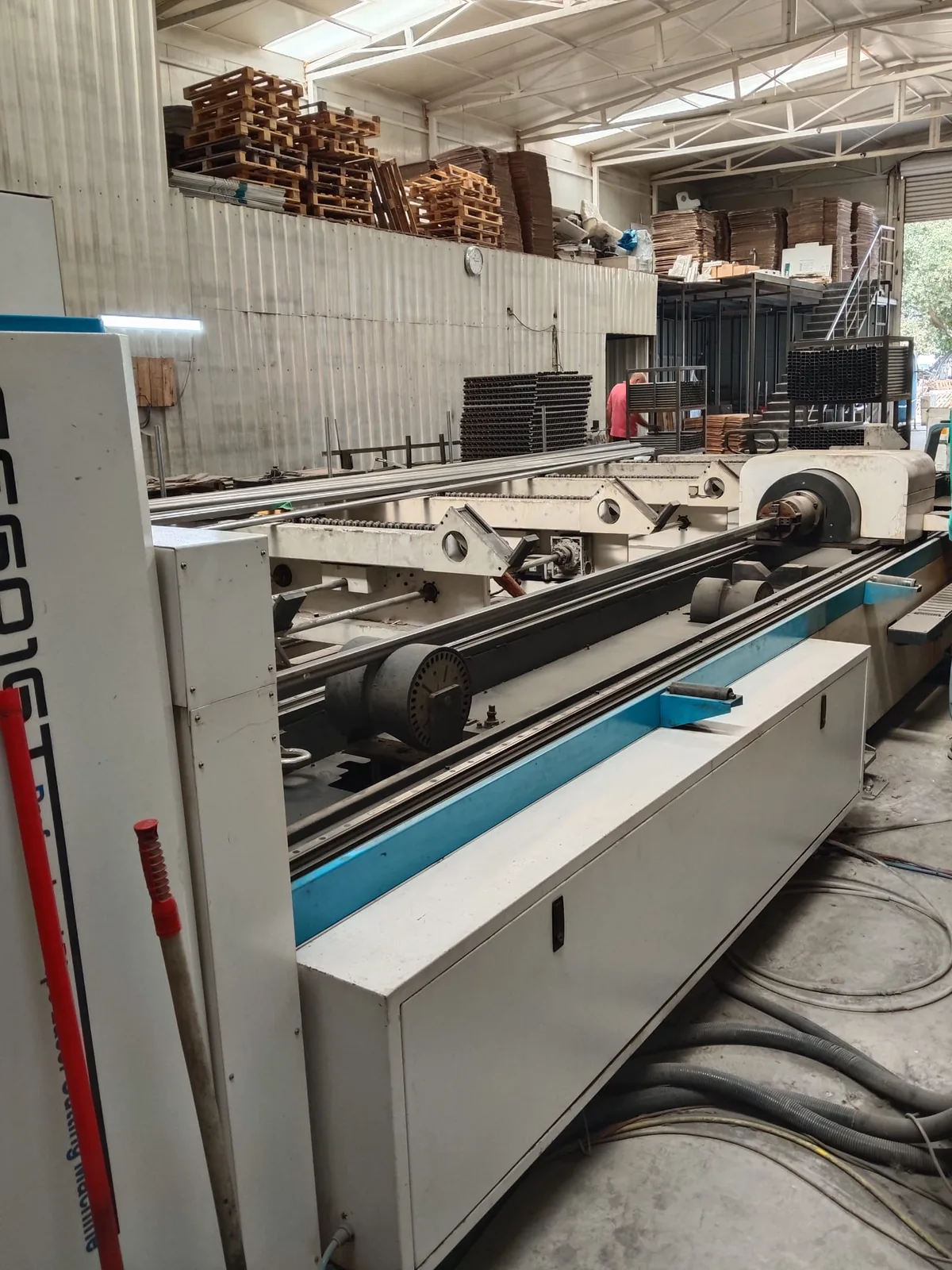 CNC Tüp Lazer Makinesi Saha Servisi - Bursa Automation gerçek saha çalışması