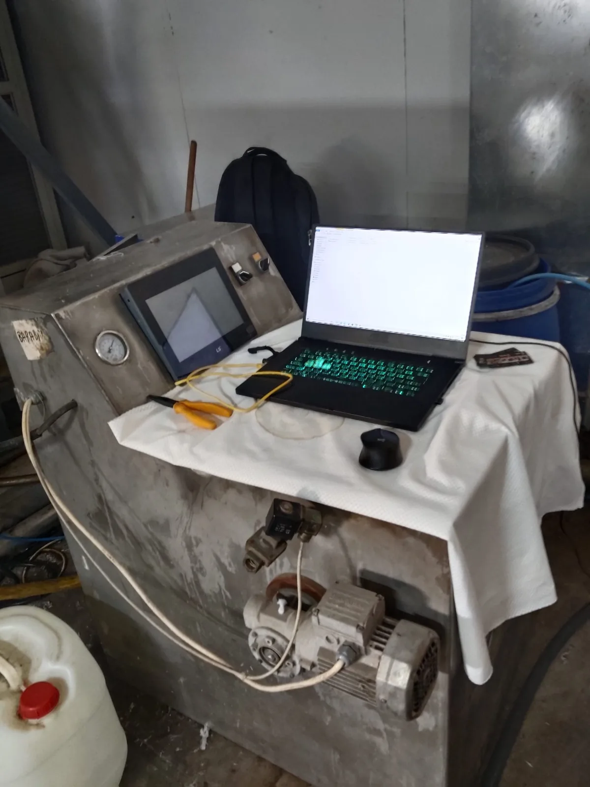 PLC / HMI Saha Devreye Alma - Bursa Automation gerçek saha çalışması