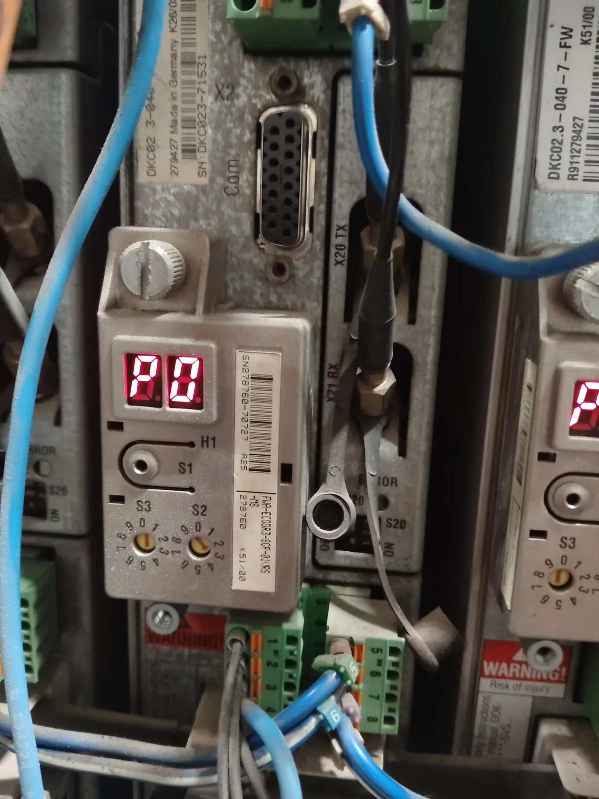 Servo / Sürücü Arıza Kontrolü gerçek Bursa Automation saha çalışması