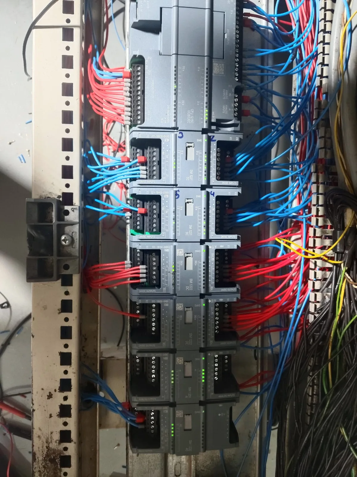 Siemens S7-1200 PLC Revizyonu gerçek Bursa Automation saha çalışması